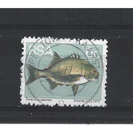SouthAfrica.SG353 6c Galjoen (fish).Fine Used.Sep25j