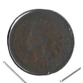 1865 US Indian Head Cent G