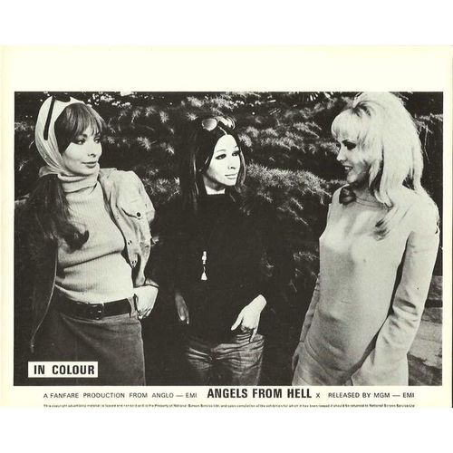ANGELS FROM HELL Tom Stern, Arlene Martel F-O-H Stills Set (8)