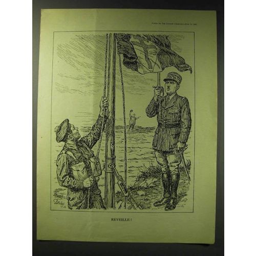 1942 Cartoon by Bernard Partridge - Reveille!