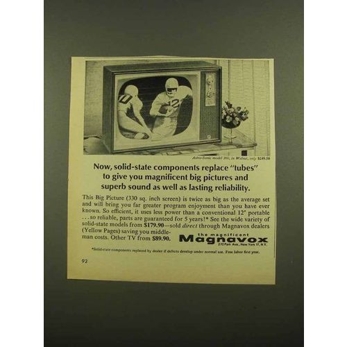 1965 Magnavox Astro-Sonic Model 360 Television Ad