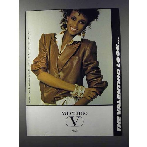 1981 Valentino V Fashion Ad - The Valentino Look