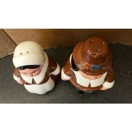 Publix Supermarkets 2002 Pilgrim Pair Salt & Pepper Shakers