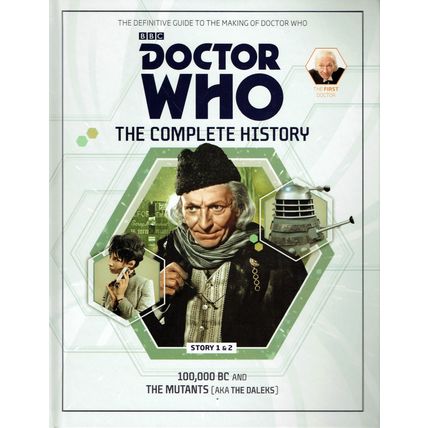 DOCTOR WHO COMPLETE HISTORY VOL 01 WILLIAM HARTNELL MUTANTS AKA DALEKS HACHETTE