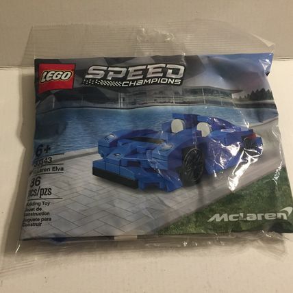 New Official McLaren Elva Car Lego Mini Set Polybag