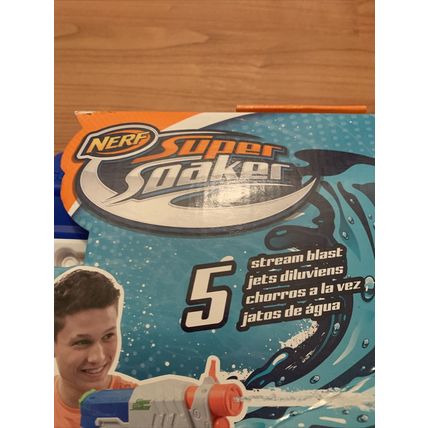 Nerf Super Soaker Scatter Blast 5 Stream Blast Jets Water Toy Gun