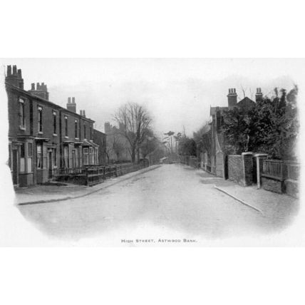 ASTWOOD BANK - High Street - Worcestershire - Original Postcard (2.09)