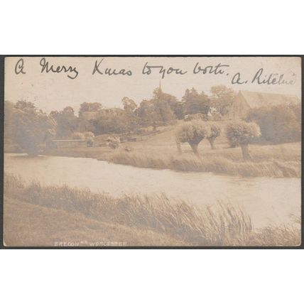 Bredon, Worcestershire, 1906 - Bevan RP Postcard