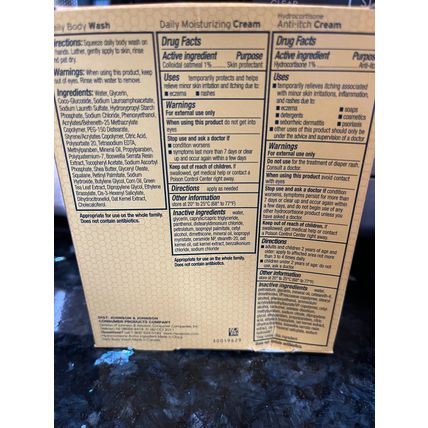 NEOSPORIN Essentials TRIAL PACK - Body Wash, Moisturizing Cream, Anti-itch Cream