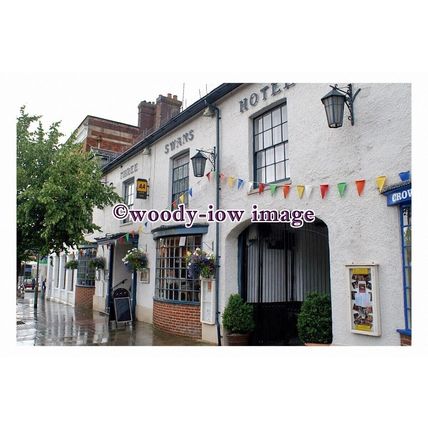 pu0535 - The Three Swans Hotel , Hungerford , Berkshire - print