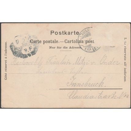 Derrière-Bourg, Lausanne, 1902 - CPA