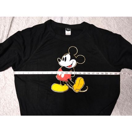 Disney Mickey Mouse Graphic Soft/Lightweight Sweatshirt Women's /Juniors' XL Blk