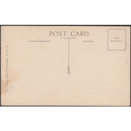 War Memorial and Cemetary, Evercreech, Somerset, c.1920 - AS Baker Postcard