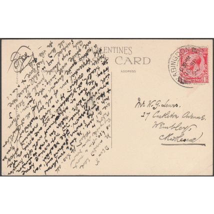 Pinstone Street, Sheffield, Yorkshire, 1928 - Valentine's Postcard