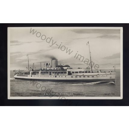f2184 - New Medway Steam Packet Co. Ltd. Ferry - Royal Sovereign - postcard