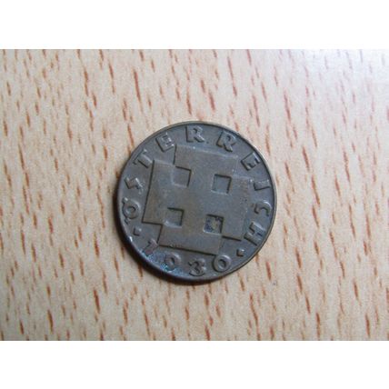 Austria 1930 2 Groschen Coin