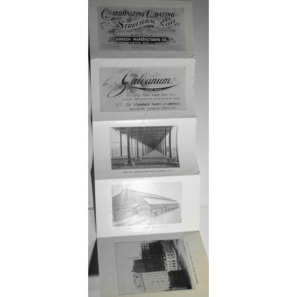 1903 Goheen Manufacturing Company Sales letter & brochure: "Carbonizing Coating"
