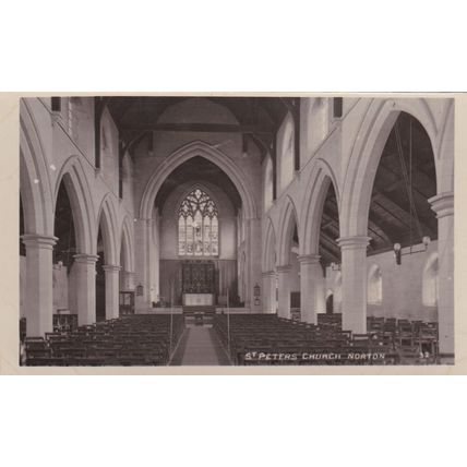 A364 NORTON- ST PETERS CHURCH INTERIOR