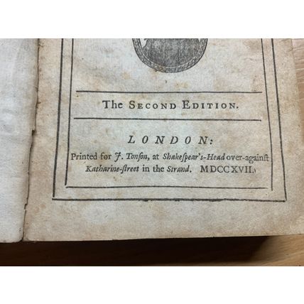 RARE* 1717 "THE SPECTATOR" VOL 8 #556-635 ADDISON STEELE ANTIQUE BOOK (P3)