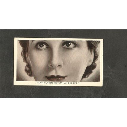 Cigarette Card Ardath Who is This ? 1936 Film Stars #49 Diana Wynyard