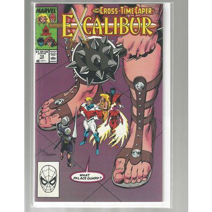 Excalibur, #13, Marvel Comic, 1989, Mid Grade