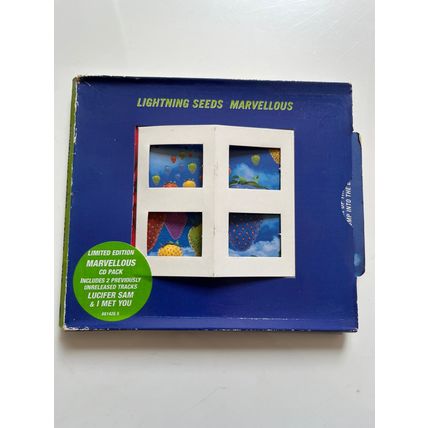 LIGHTNING SEEDS - MARVELLOUS (UK LIMITED EDITION AUDIO CD SINGLE, 1995)