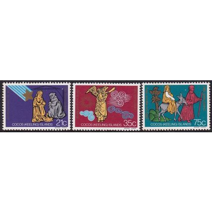 Cocos (Keeling) Islands 1982 SG 100-2 UMM - Christmas (E-847 (13))