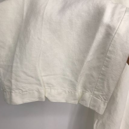 Cubavera Men's Pants XL Linen Blend Elastic Draw String White Summer Lightweight