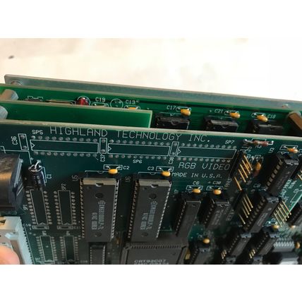 HIGHLAND TECHNOLOGY CNC HIGHLAND TECHNOLOGY RGB VIDEO CIRCUIT BOARD UBRT,AD