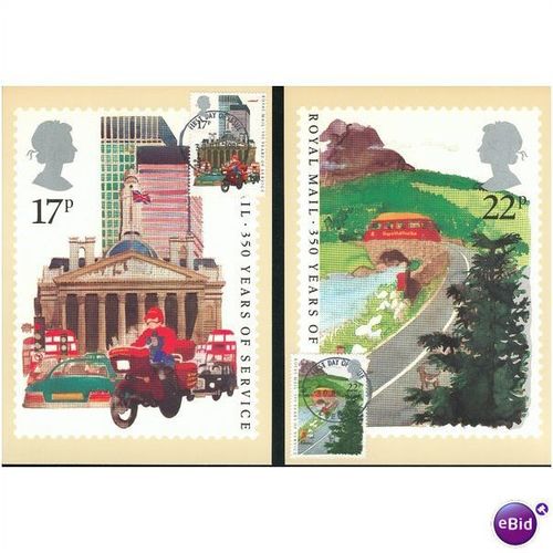 GB PHQ + FDI 1985 - 350 Years Of The Royal Mail