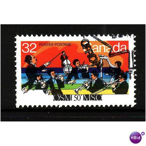 CANADA 1984 ORCHESTRA SG 1117 FINE USED