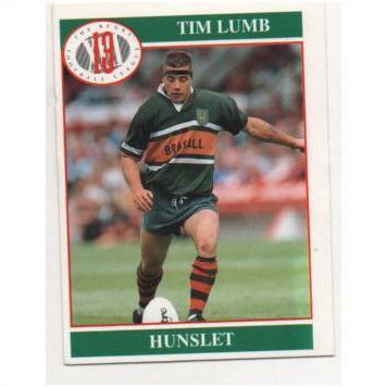 Tim Lumb, Hunslet - card #142 MERLIN Rugby League 1990's Trade Card