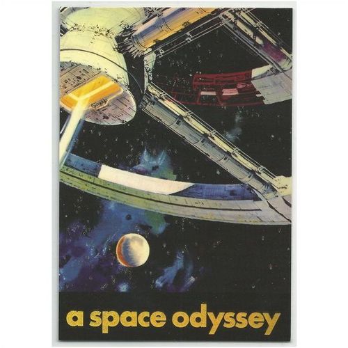 CLASSIC 'VINTAGE MOVIE POSTERS ' SPACE ODYSSEY PUZZLE card # P1A ' sub set