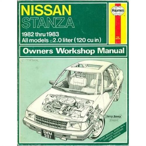 Breaking NISSAN STANZA 1984 spare parts available
