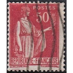 FRANCE, 1932 50c Peace Allegory, SG 508 (Scott #267), used