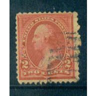 Used 250 2c George Washington Just Clears A04923