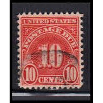Used J84a 10c Postage Due Fine K1359