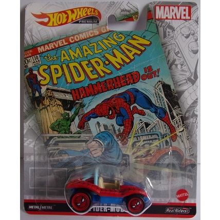 HOT WHEELS ' SPIDER-MAN ' SPIDER - MOBILE character car