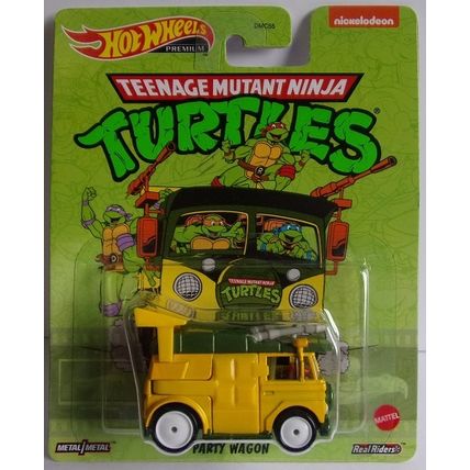 HOT WHEELS ' TEENAGE MUTANT NINJA TURTLES ' PARTY WAGON character car