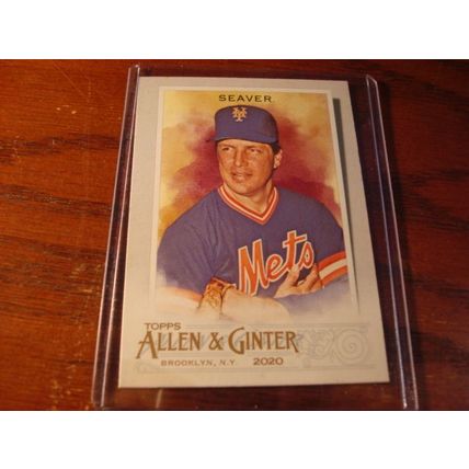 2020 Allen & Ginter, 3-HOF Cards, SEAVER/ROBINSON/MATHEWS