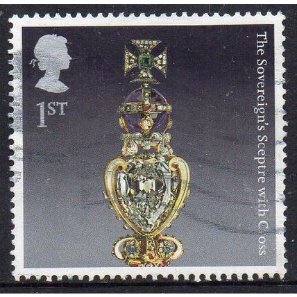 GB 2011 The Crown Jewels - The Sovereign's Sceptre 1st Used