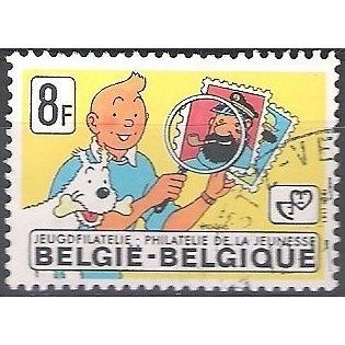 Belgique 1979 Michel 1996 O Cote (2008) 0.70 € Tintin et Milou Cachet rond