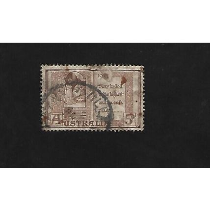 AUSTRALIA STAMP - 5d CHRISTMAS. #AUS/10.