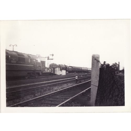 Railway Photo BR Warship D845 Sprightly Schools 30930 Radley Reading 1962 Loco
