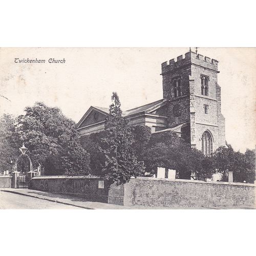 Twickenham Church London Postcard (LN76782))