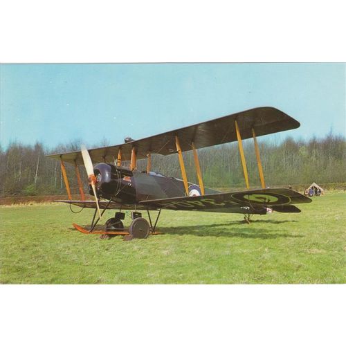 1915 Avro 504K Military Aviation Postcard (AM1596)