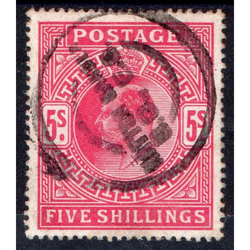 Sg262 5s carmine fine used (B148)