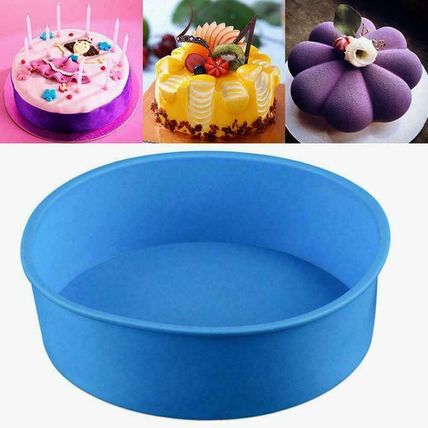 Quality 6 inch Silicone Round Cake Pan Tins Non-stick Baking Mould Bakeware Tray