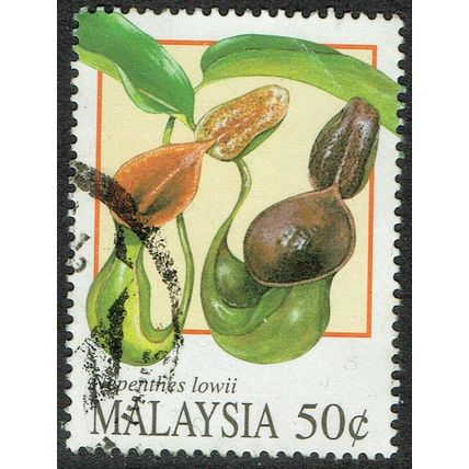 Malaysia 1996 Pitcher Plants 50s Multicoloured SG602 FU
