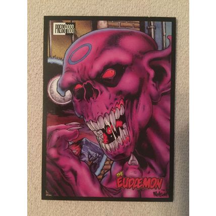 Manta Comics Universe promo card #2 Eudaemon, Wizard Magazine, 1993